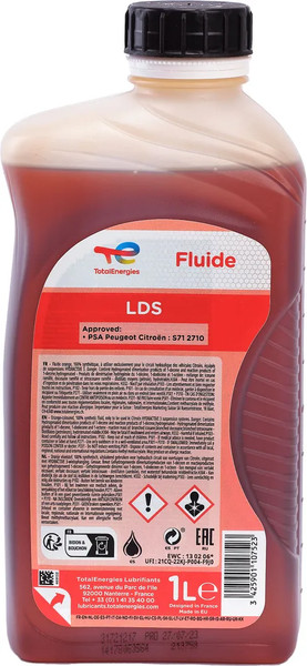 Жидкость гидравлическая TOTAL Fluide LDS S71 2710 / 213758 - фото