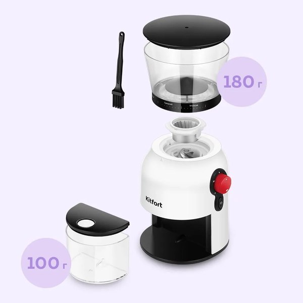 Кофемолка механическая Kitfort КТ-7566
