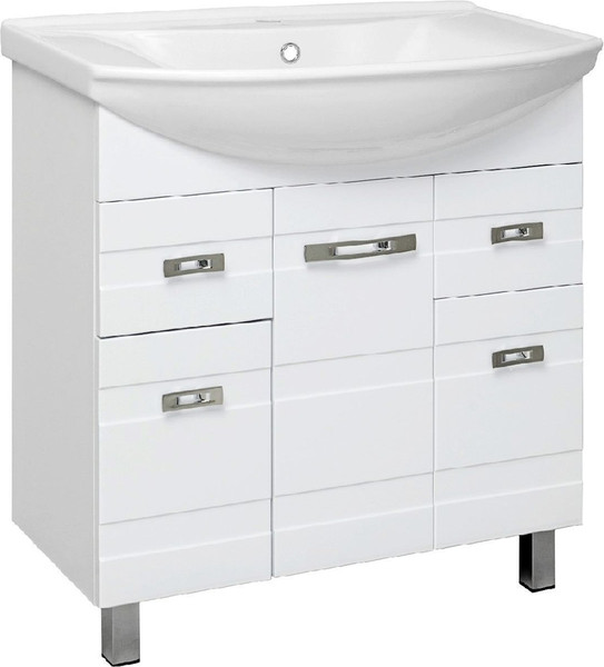 Тумба с умывальником Runo Турин 85 + Стиль 85