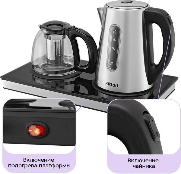 Набор для приготовления чая и кофе Kitfort КТ-6777