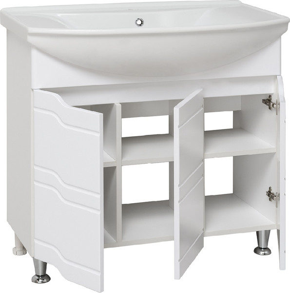 Тумба с умывальником Runo Стиль 75 + Стиль 75