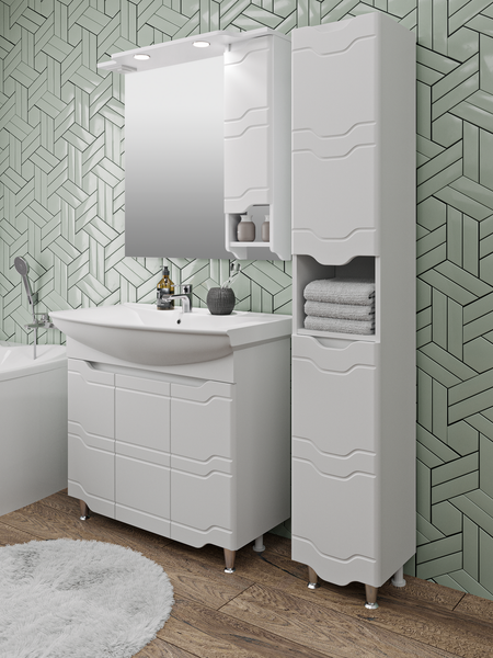 Тумба с умывальником Runo Стиль 85 + Стиль 85 - фото