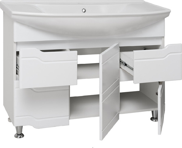 Тумба с умывальником Runo Стиль 105 + Стиль 1050