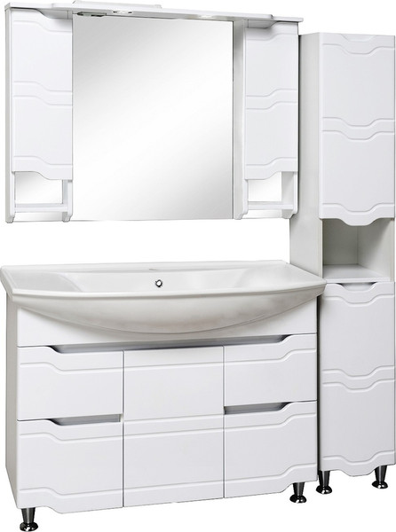 Тумба с умывальником Runo Стиль 105 + Стиль 1050