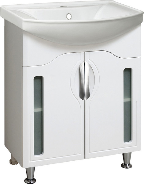 Тумба с умывальником Runo Толедо 65 + Стиль 65