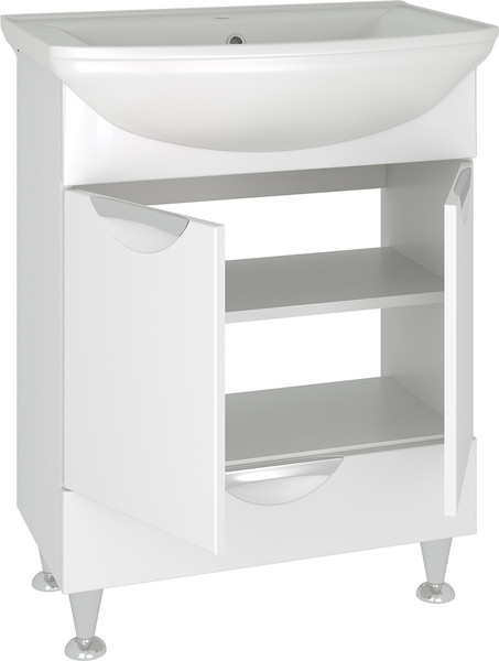 Тумба с умывальником Runo Барселона 65 + Стиль 65