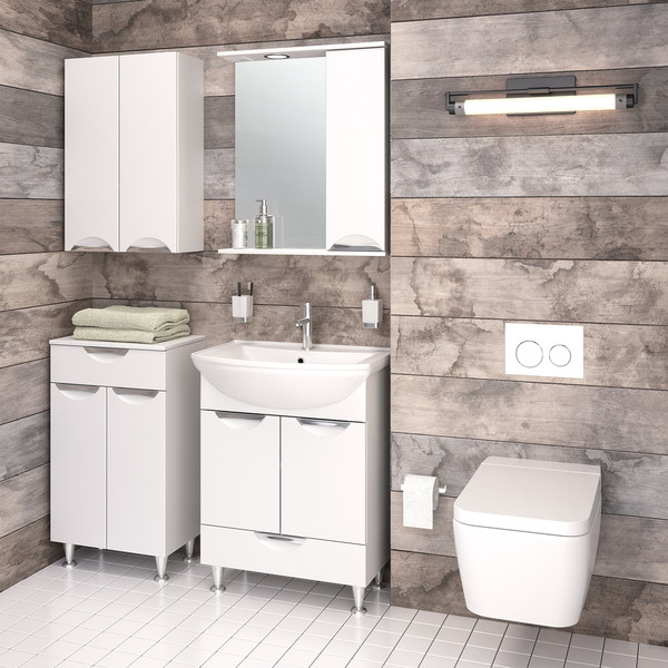 Тумба с умывальником Runo Барселона 65 + Стиль 65