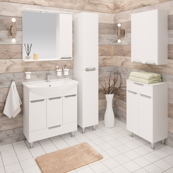 Тумба с умывальником Runo Барселона 65 + Стиль 65