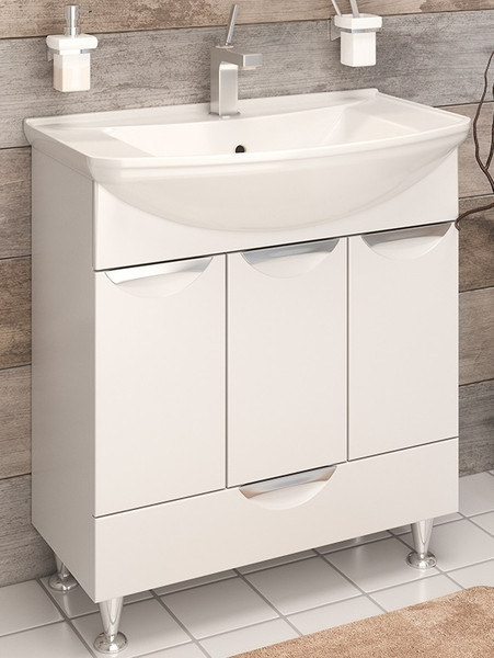 Тумба с умывальником Runo Барселона 75 + Стиль 75 - фото