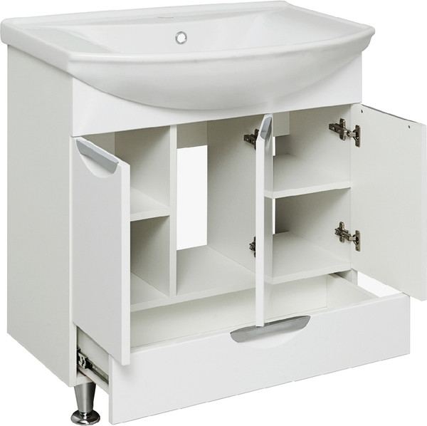 Тумба с умывальником Runo Барселона 75 + Стиль 75