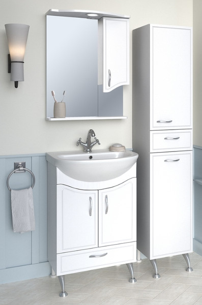 Тумба с умывальником Runo Севилья 50 + Уют 50 - фото