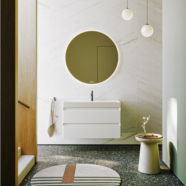 Тумба под умывальник Aqwella Geometria GE01102WM - фото