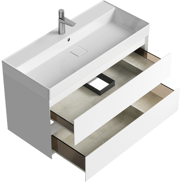 Тумба под умывальник Aqwella Geometria GE01102WM