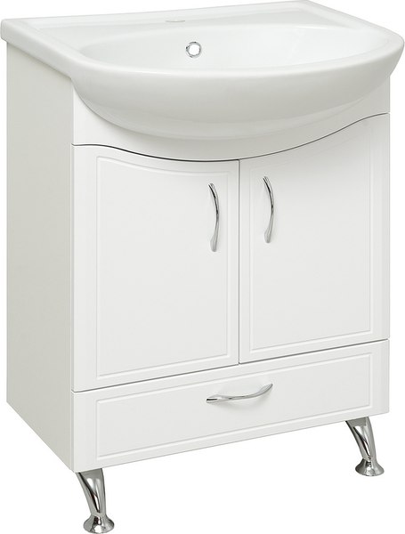 Тумба с умывальником Runo Севилья 60 + Уют 60