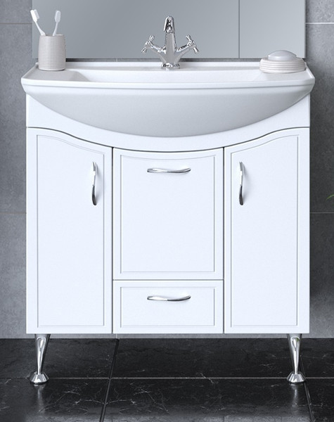 Тумба с умывальником Runo Севилья 85 + Стиль 85 - фото