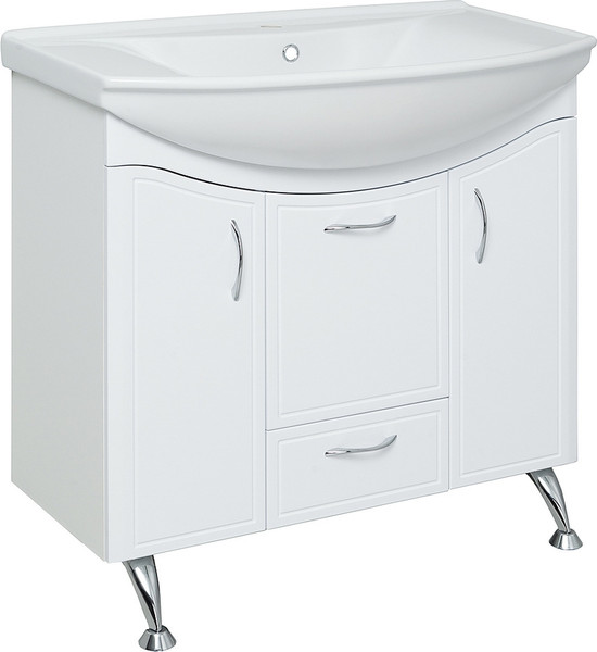 Тумба с умывальником Runo Севилья 85 + Стиль 85