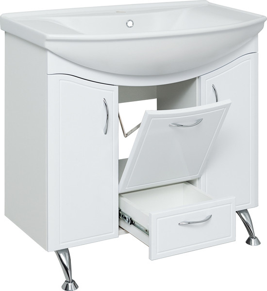 Тумба с умывальником Runo Севилья 85 + Стиль 85