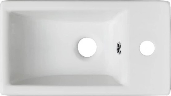 Тумба с умывальником Runo Микра 40 правая + Como 40