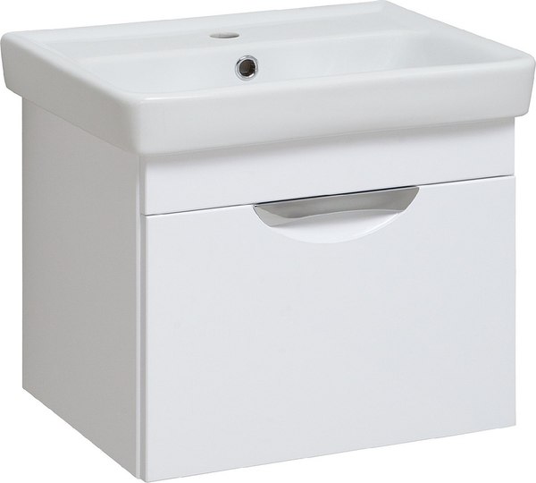 Тумба с умывальником Runo Ибица 50 + Мини 50