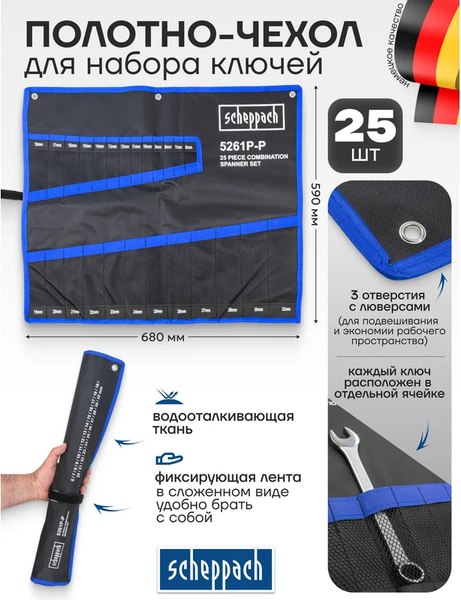 Органайзер для инструментов Scheppach Sch-5261P-P