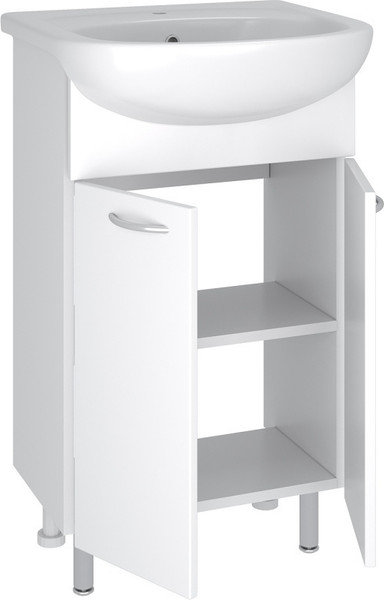 Тумба с умывальником Runo Уют 50 + Уют 50