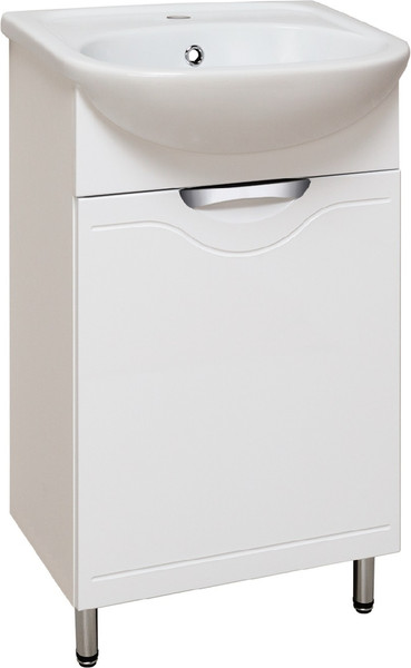 Тумба с умывальником Runo Фортуна 50 + Уют 50