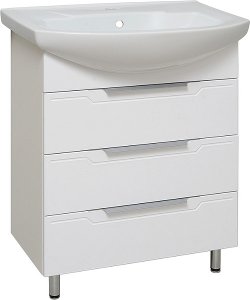 Тумба с умывальником Runo Верона 65 + Элеганс 65