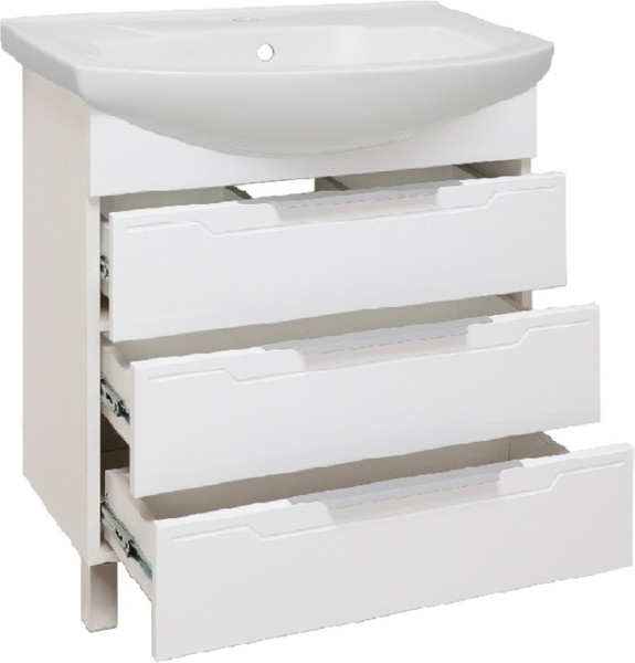 Тумба с умывальником Runo Верона 65 + Элеганс 65