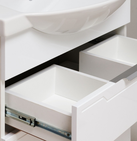 Тумба с умывальником Runo Верона 65 + Элеганс 65