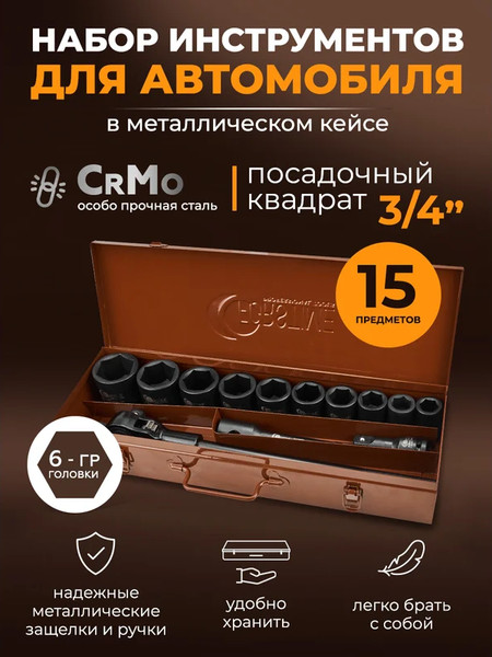 Универсальный набор инструментов Forstime FT-6143-5MPB