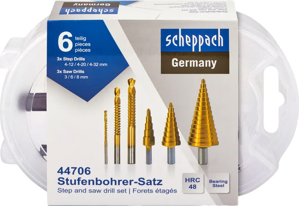 Набор сверл Scheppach Sch-44706 - фото