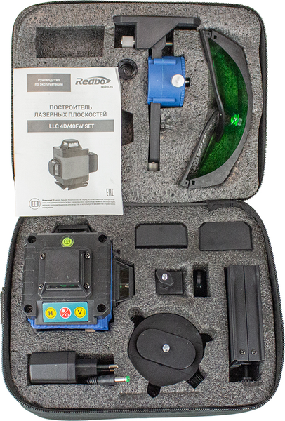 Лазерный нивелир Redbo LLC 4D/40FW SET / 29783