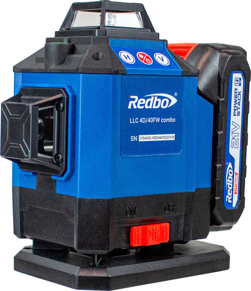 Лазерный нивелир Redbo LLC 4D/40FW combo / 37649 - фото