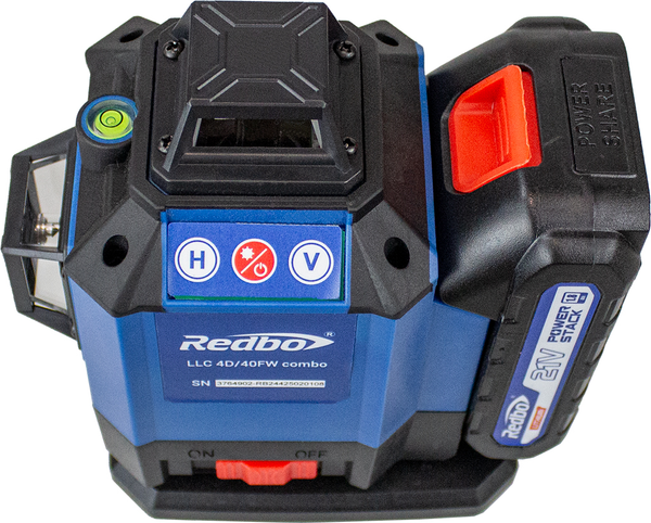 Лазерный нивелир Redbo LLC 4D/40FW combo / 37649