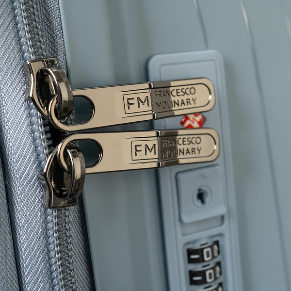 Чемодан на колесах Francesco Molinary 344-PP31/4-28BLU