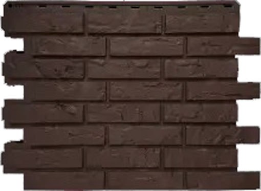 Сайдинг Альта-профиль Кирпич Рижский Эко - фото