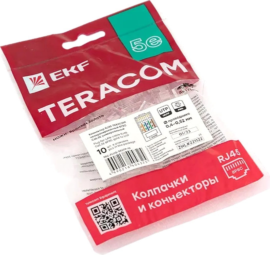 Коннектор EKF Teracom TRC-PLUG-5EUTP-10 - фото