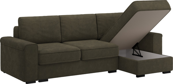 Диван угловой Bravo Мебель Леон стандарт 8 вариант