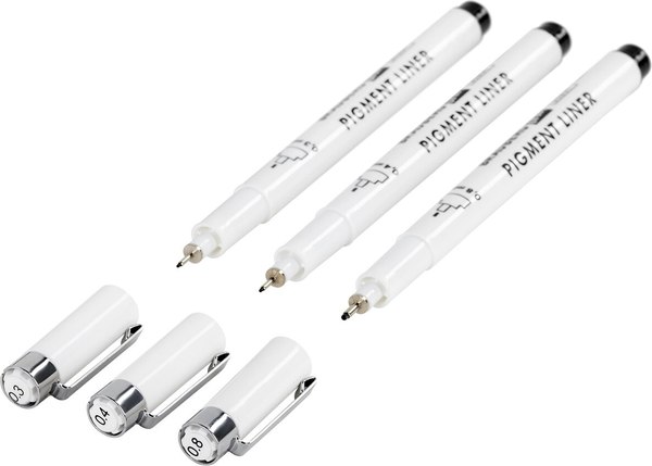 Набор лайнеров Brauberg Art Debut / 143939