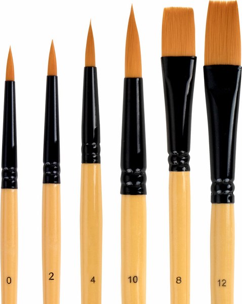 Набор для рисования Brauberg Hobby +холсты и кисти / 192544