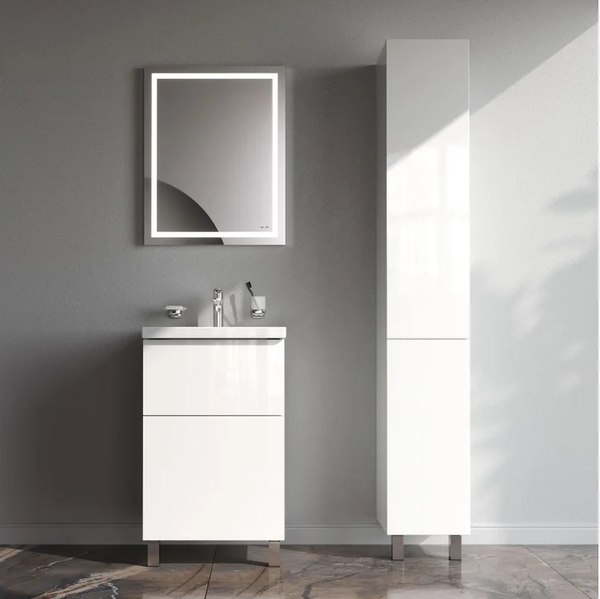 Тумба с умывальником AM.PM Gem M90-FSX0502WG-WCC0502WG