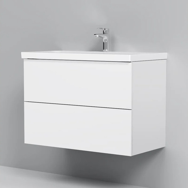 Тумба с умывальником AM.PM Gem M90-FHX0802WG-WCC0802WG