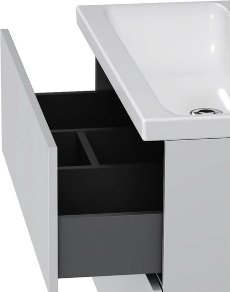 Тумба с умывальником AM.PM Gem M90-FHX0802WG-WCC0802WG