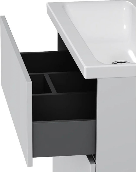 Тумба с умывальником AM.PM Gem M90-FSX0802WG-WCC0802WG