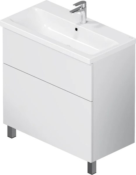 Тумба с умывальником AM.PM Gem M90-FSX0802WG-WCC0802WG