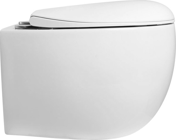 Унитаз подвесной Roxen EGG 530170-01 Rimless Soft Close NC