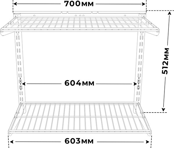 Система хранения Титан-GS 600x450 / 74011136