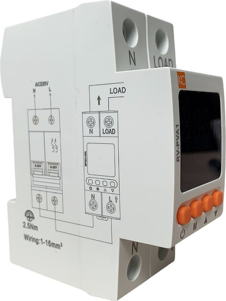 Реле напряжения КС RV-PVA1 / 82758