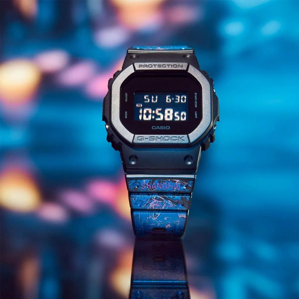 Часы наручные мужские Casio DW-5600BB-1PRC