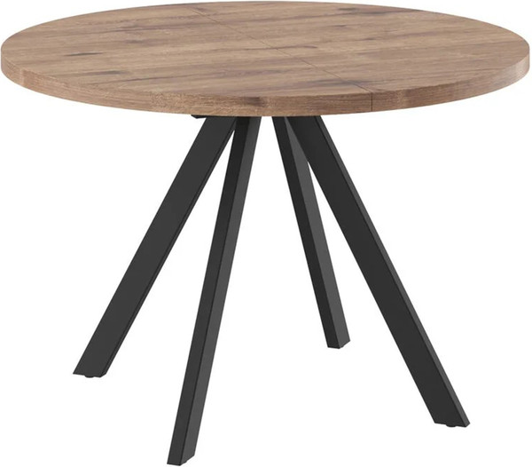 Обеденный стол Мамадома Рондо М-100 круглый раздвижной 100-135 - фото